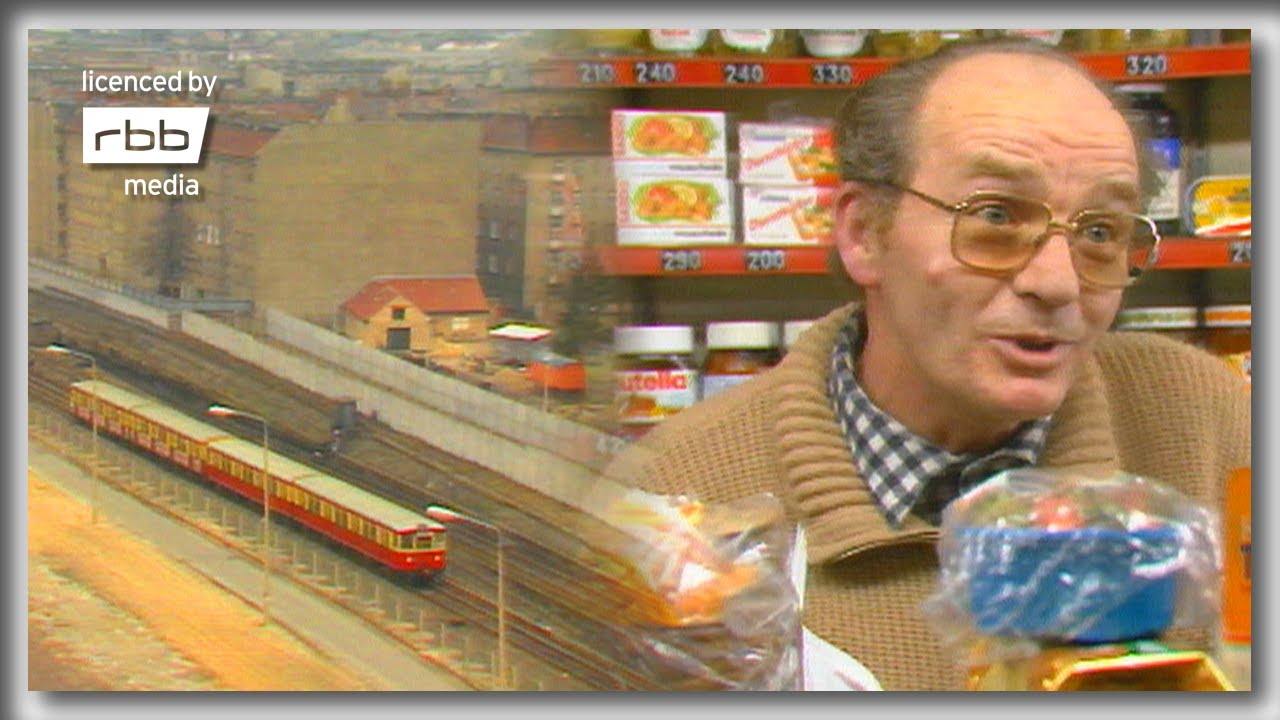 Berliner Bezirk Wedding, 1987 | Luft- und S-Bahn-Fahrtaufnahmen