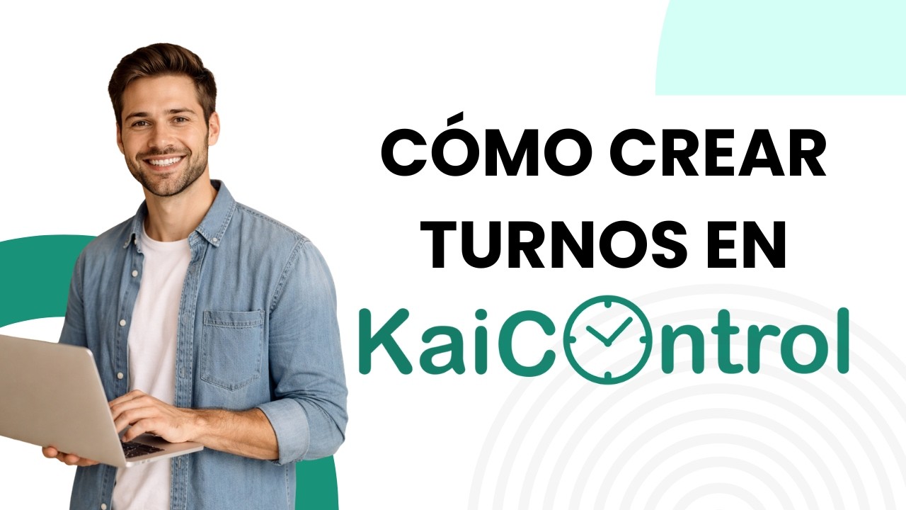 Cómo configurar y asignar turnos en KaiControl | Aplicación de control horario