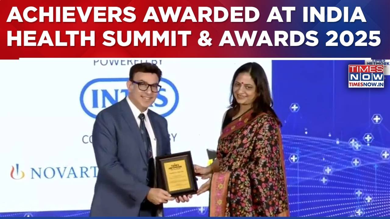 Achievers Awarded At India Health Summit & Awards 2025 | Puja Sethi Hands Over Awards | Part 1