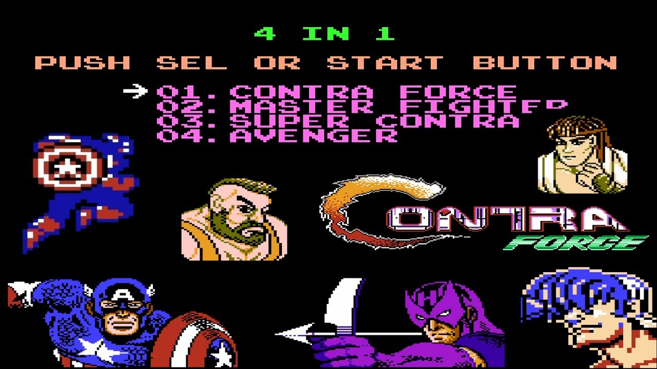 NES 4-in-1 Fighting Games : Retro Arcade Action