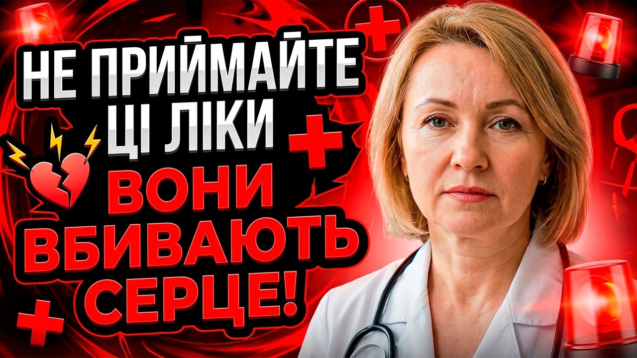 🛑ПЕНСІОНЕРИ, УВАГА! Ці 9 ліків викликають СЕРЦЕВИЙ НАПАД!