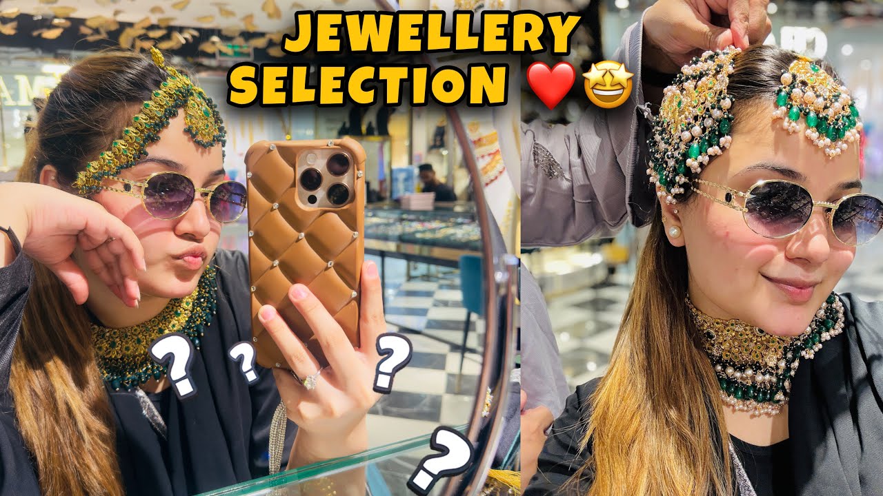 Jewellery Selection 🤔💍 | Jewellery Final Kardi ??🤩🥹 | Rabeeca Khan |