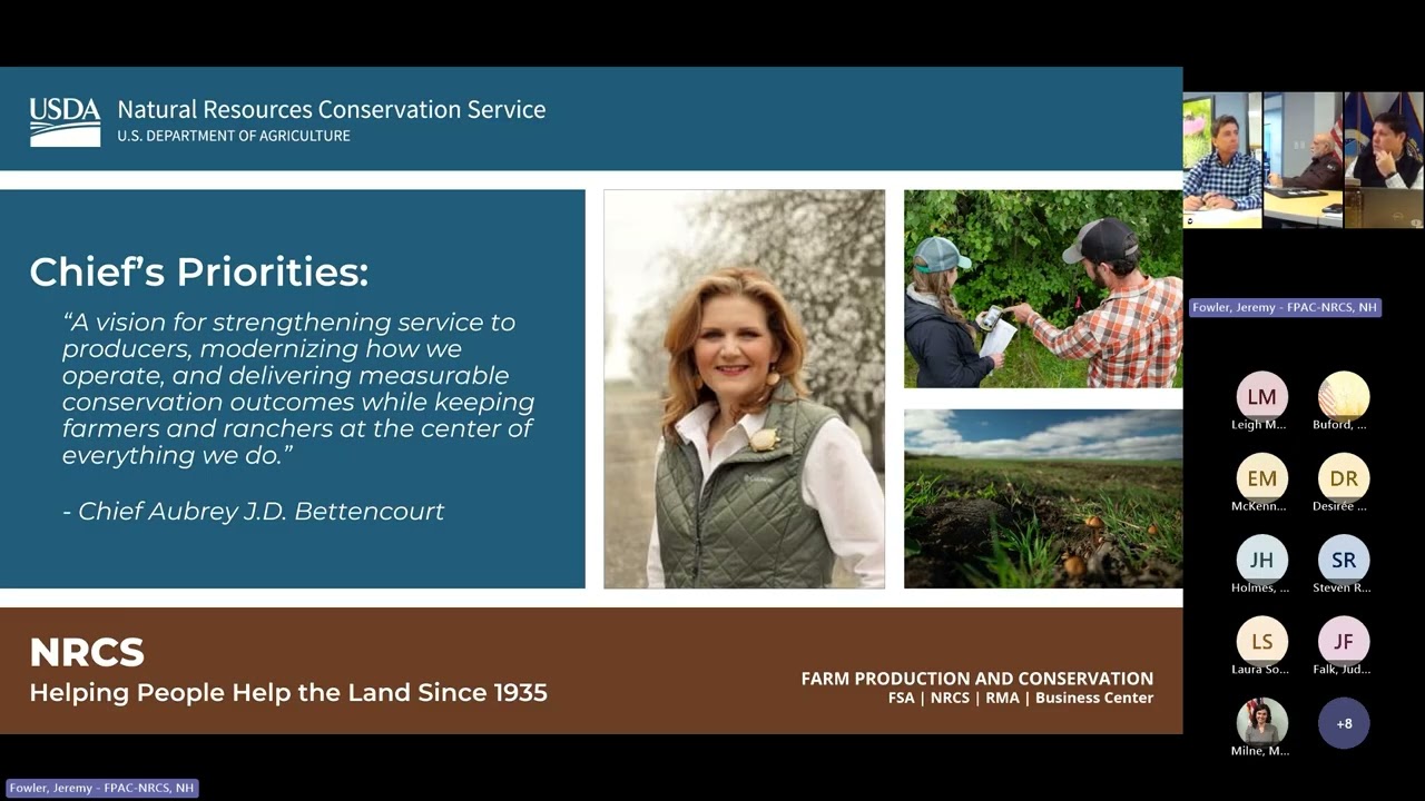 NRCS, N.H. State Technical Committee Meeting February 11, 2026