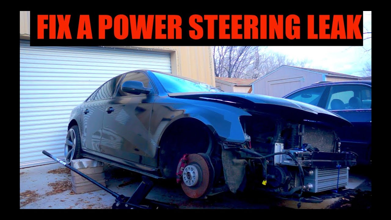 Audi S4 Power Steering Leak!