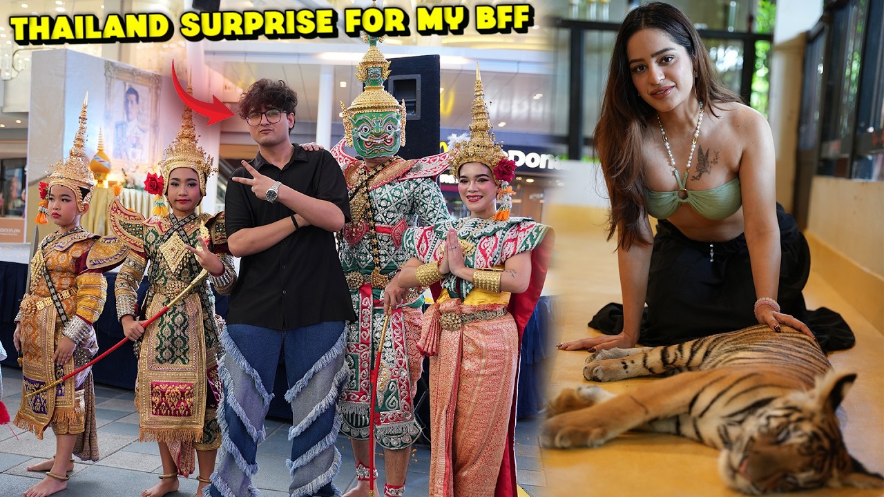 I Suprised My BEST FRIEND with a Trip to THAILAND😱❤️ ft @Onlymonk