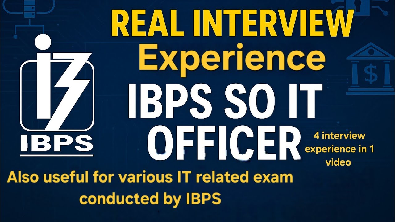 IBPS SO IT Officer Interview Experience 2025 | #Ibpssoit #ubiso #pnbso2025