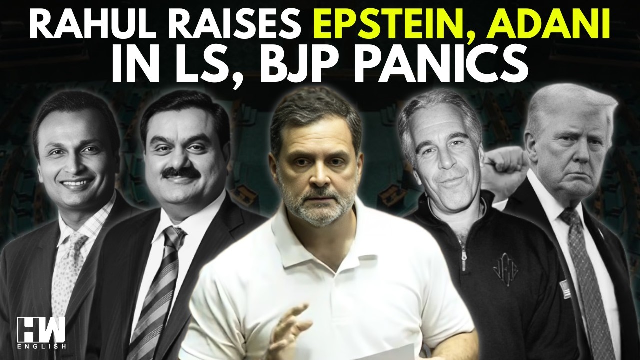 Adani, Epstein Files, Anil Ambani, India-US Trade Deal': Rahul Gandhi Corners Modi Govt In Lok Sabha