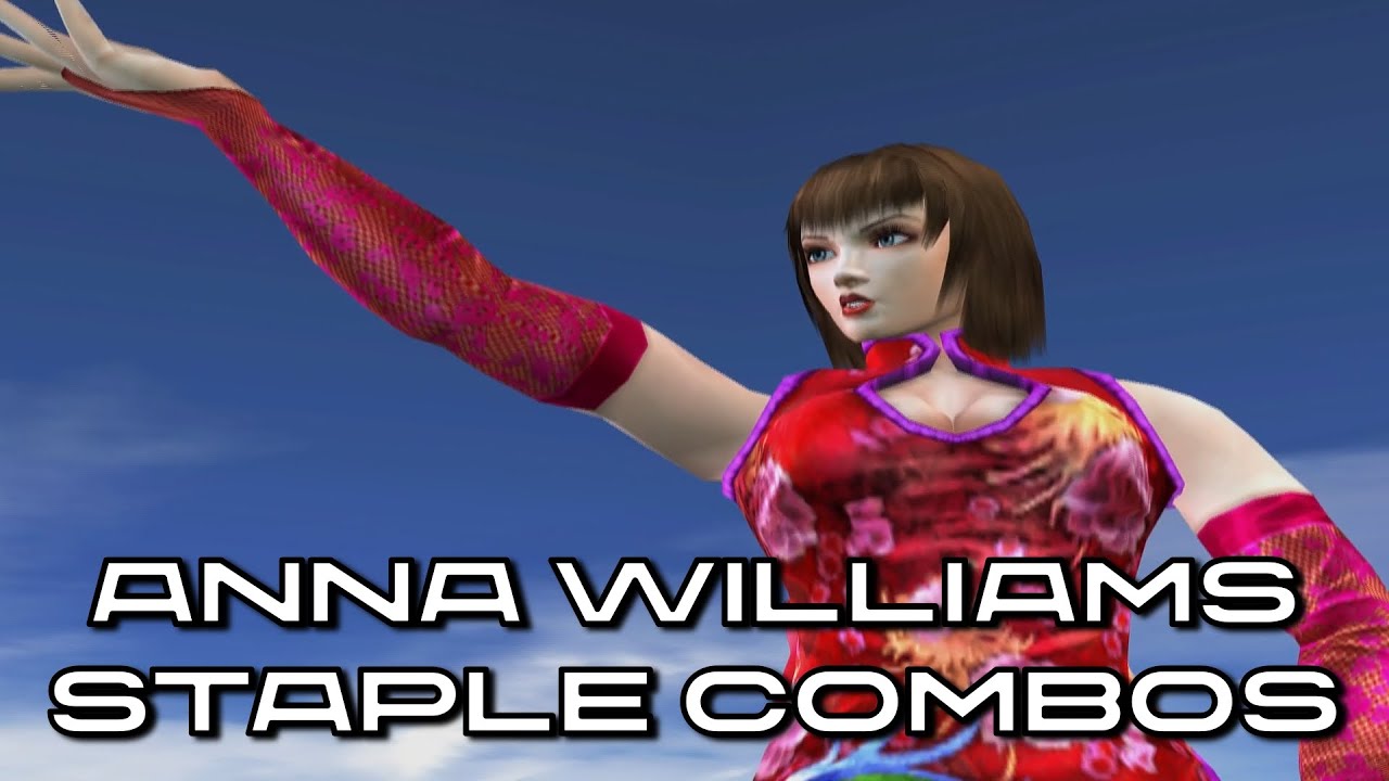 TEKKEN 5 | Основные комбинации ударов Анны Уильямс