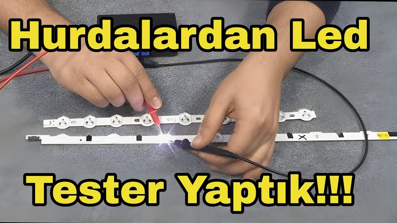 LED test cihazını kendin bedavaya yap