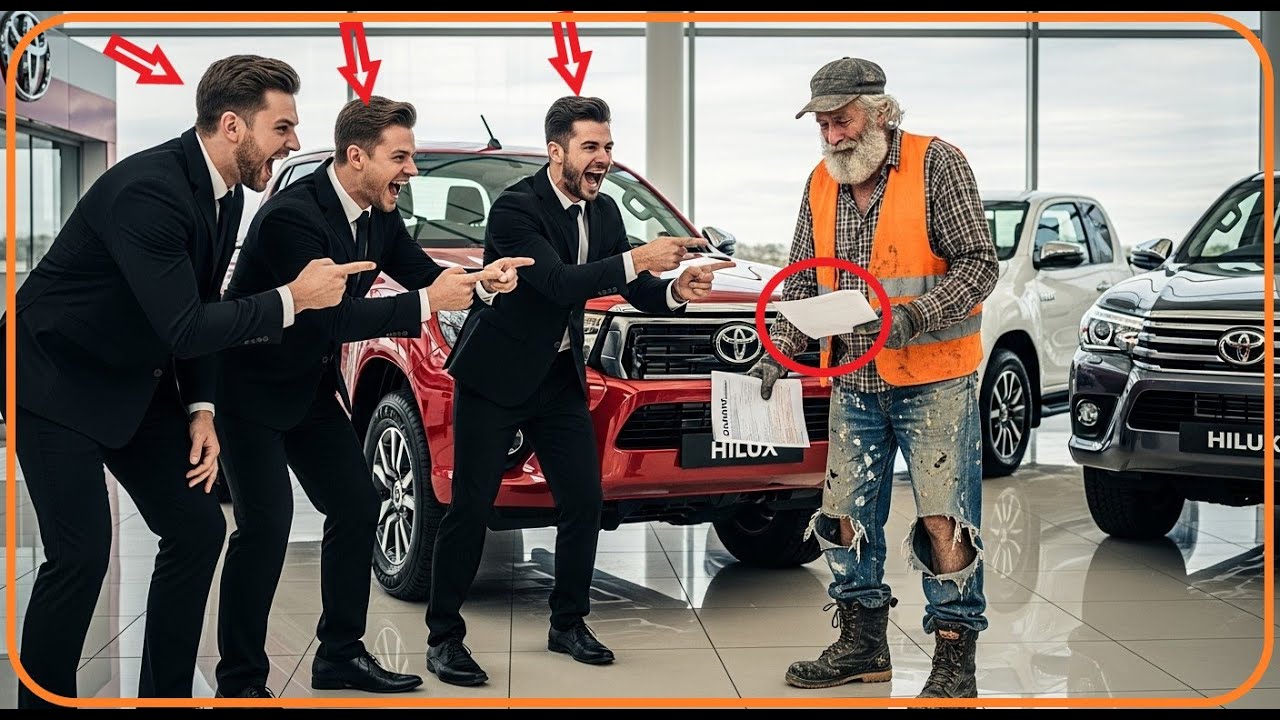 Voy a comprar tres Toyota Hilux, dijo el obrero de la construcción... Todos se rieron. ¡GRAN ERROR!