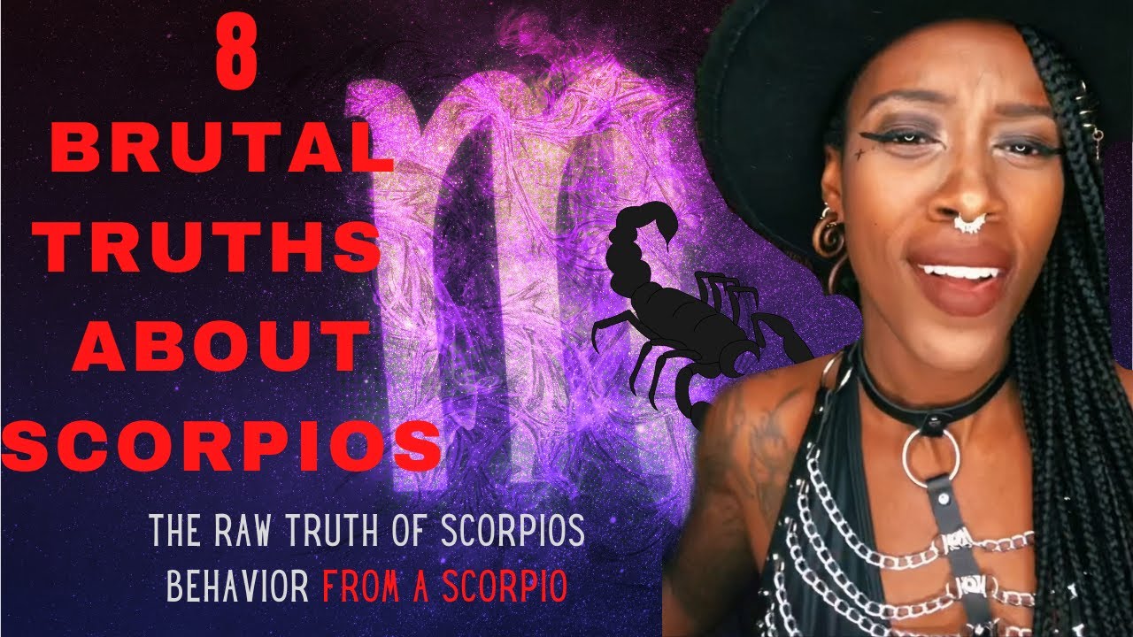 8 Brutal Truths of Scorpios || Scorpio Personality || Scorpio Facts || Shontel Anestasia