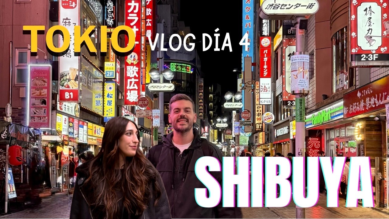 SHIBUYA TOKIO 🇯🇵 El Cruce Más Famoso del Mundo | Tokyo Vlog Día 4 Japón