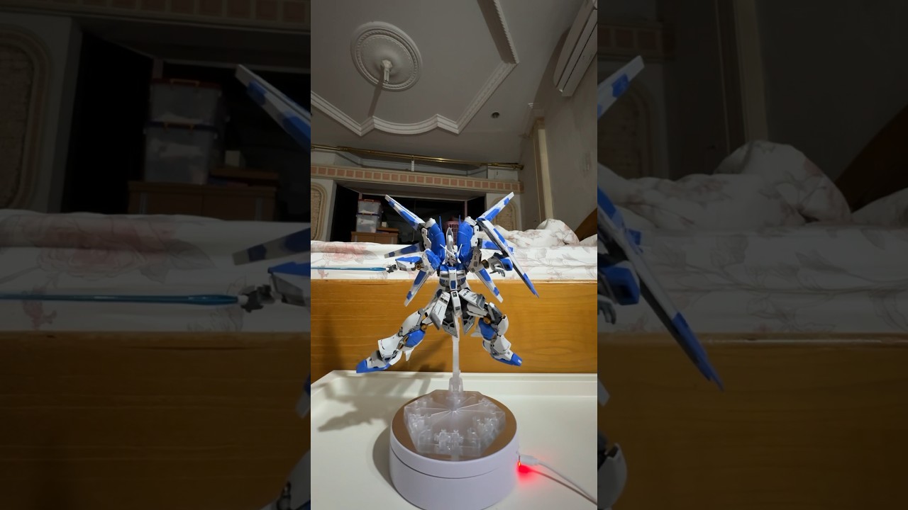 RG HI-NU GUNDAM. posing a masterpiece. 