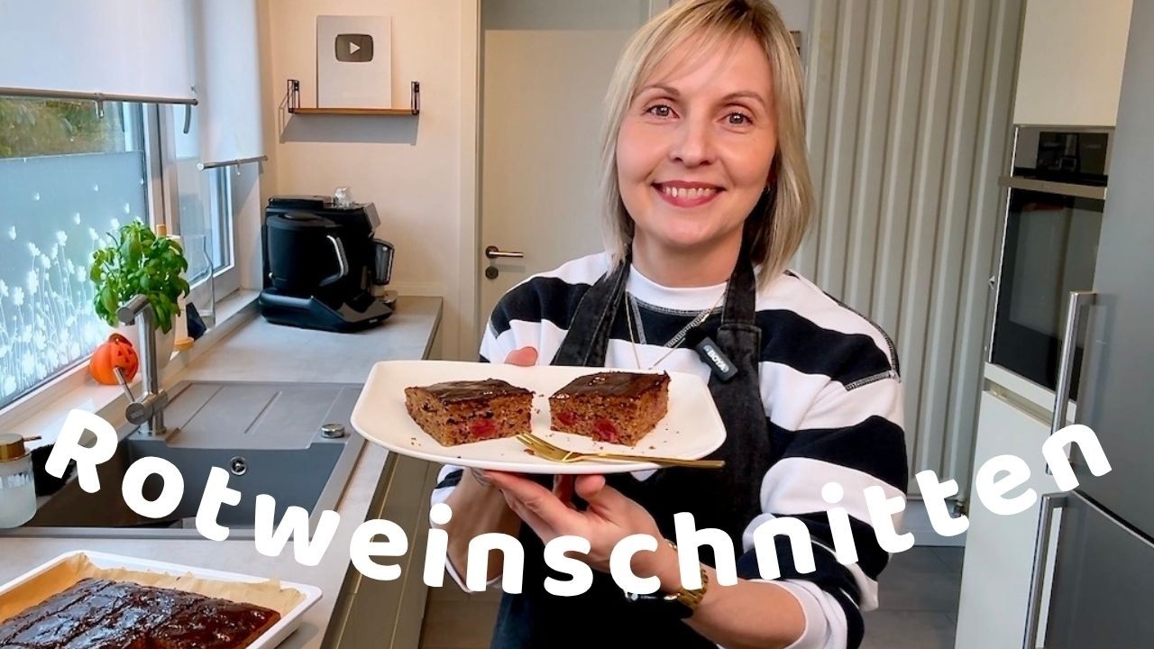 🍷 Rotweinschnitten mit Kirschen 🍒 - unbedingt ausprobieren - Thermomix® Rezept