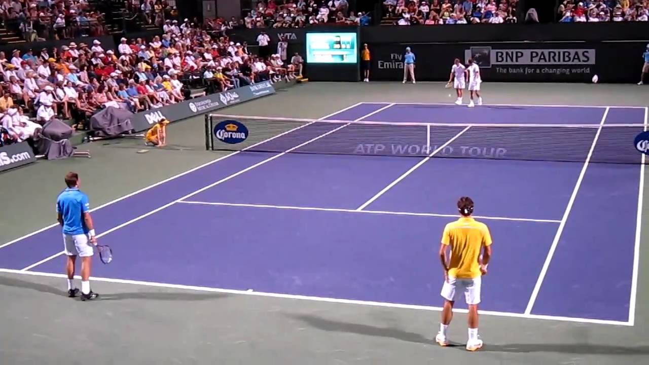 Federer/Wawrinka vs Gasquet/Beneteau double II
