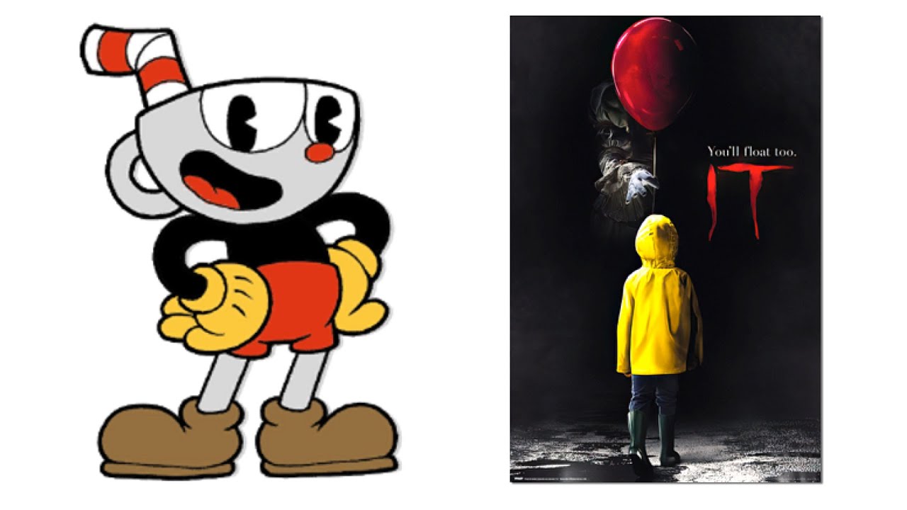 Персонажи Cuphead и их любимые ФИЛЬМЫ УЖАСОВ