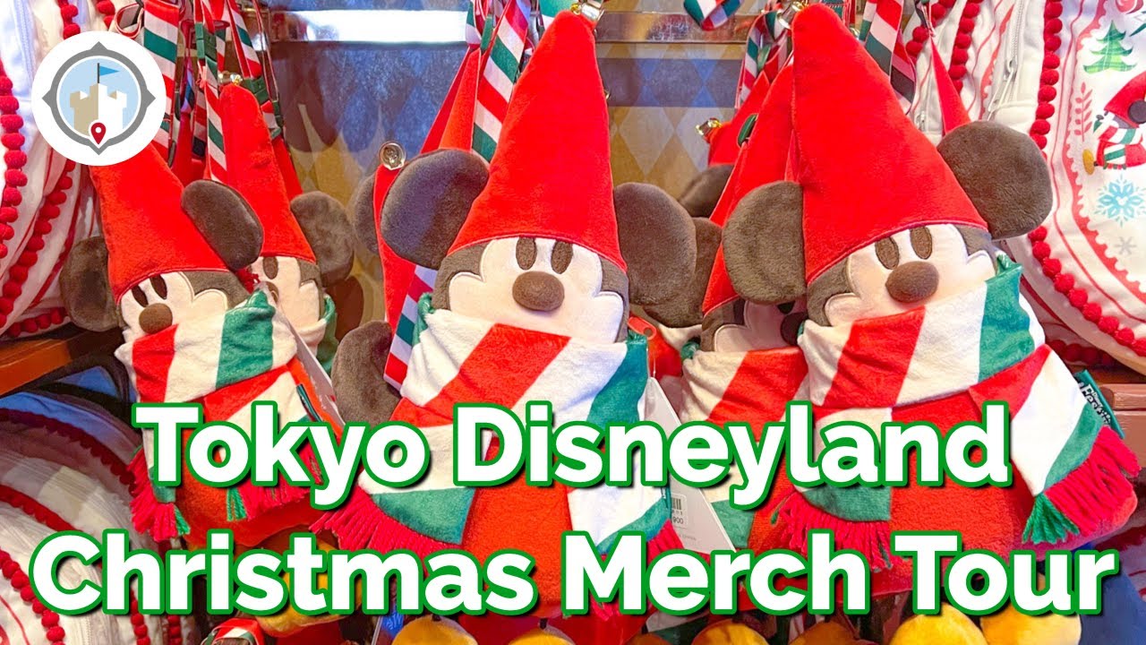 Tokyo Disneyland Christmas 2021 Merchandise Tour | Let's go shopping!