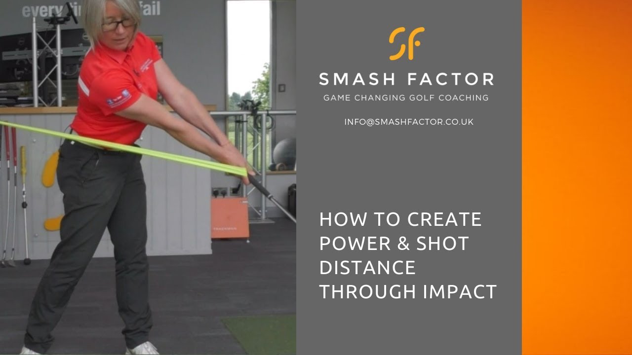 Create golf shot POWER & DISTANCE with this movement through impact