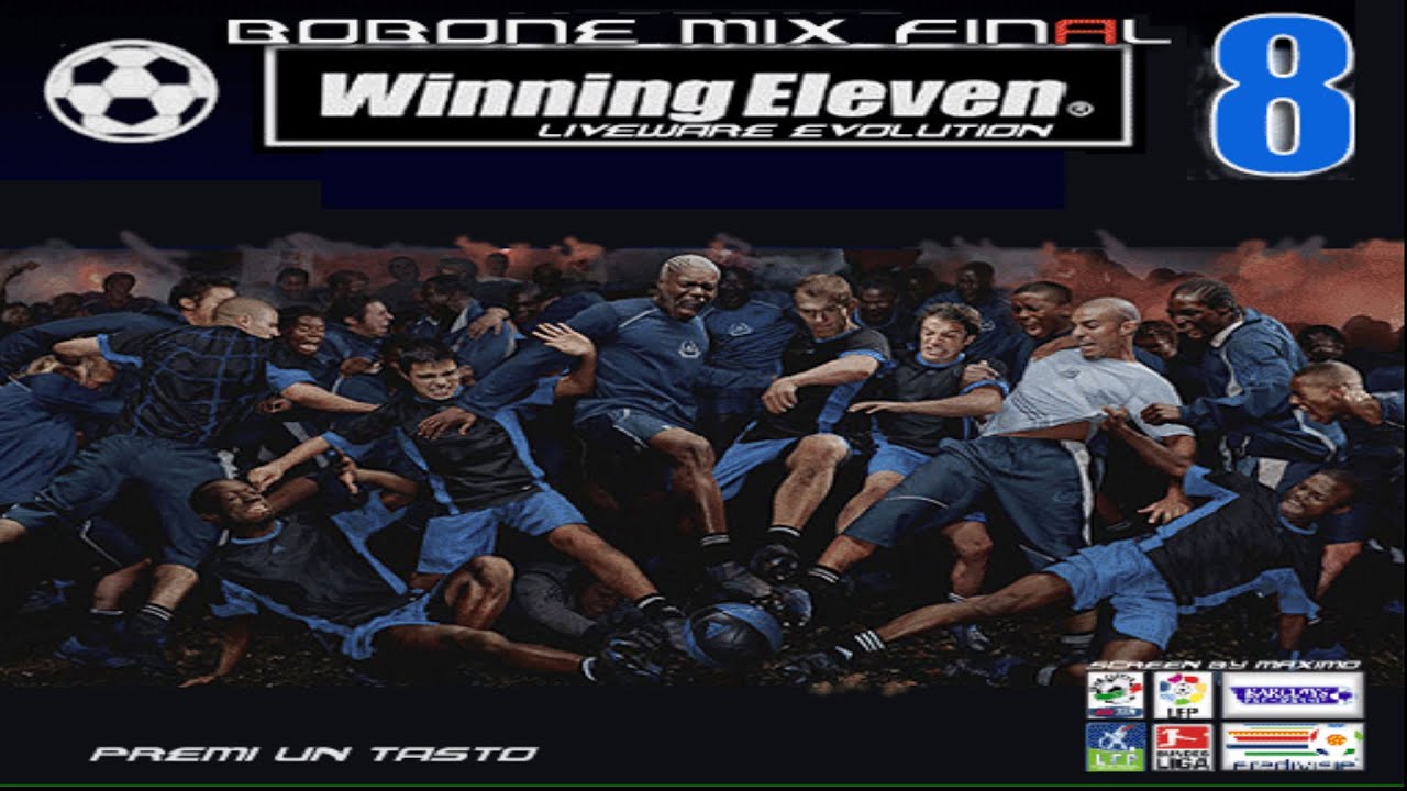 Winning Eleven 8 Liveware Evolution PS2 - Bobone Mix Final Patch season 2004-05 (with fix included)