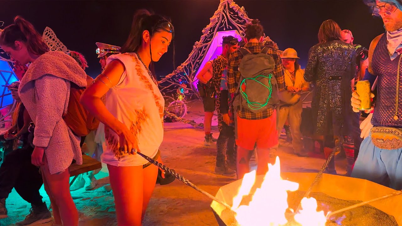 When Night Falls at Burning Man 🔥