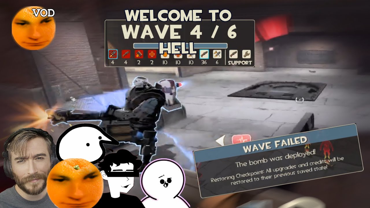 TF2 CONTENT HOUSE STREAM WITH @circletoonshd @berdboi @mikasacus !fish [Jawsh TF2 MVM Vod]