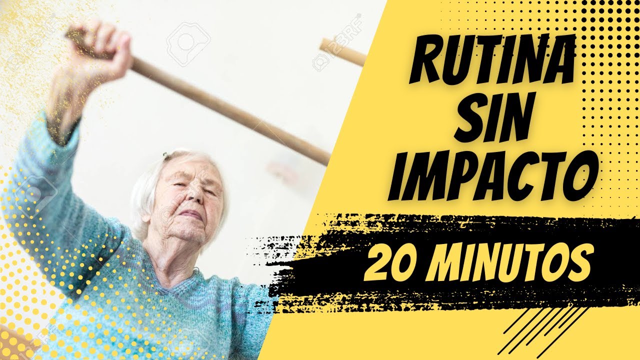 20 MIN ejercicios SIN IMPACTO articular para adultos mayores. 20 MIN NO-IMPACT workout older adults