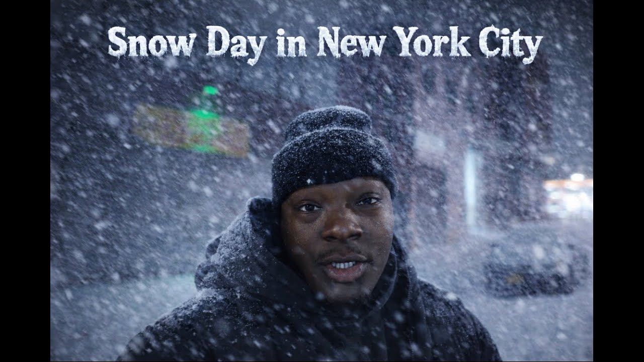 SNOW DAY in NYC ❄️