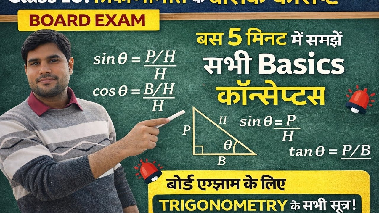 Trigonometry basic class with important questions 
