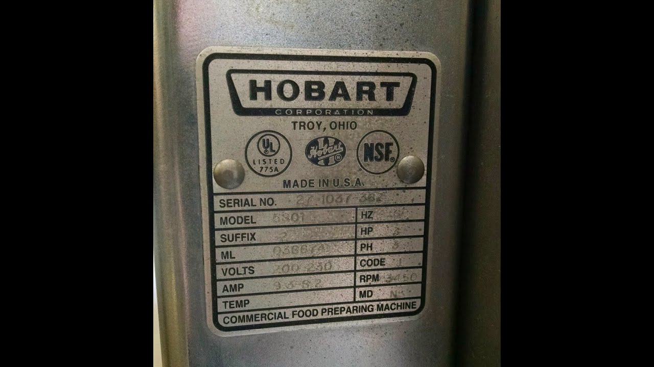 HOBART 5801 Commercial Meat Saw - Band Saw for Food Prep