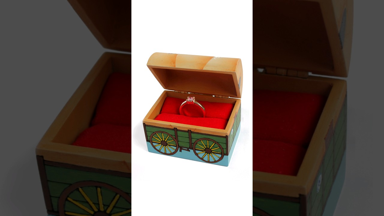 I made few ring boxes for Disney fans, which one will be yours? 