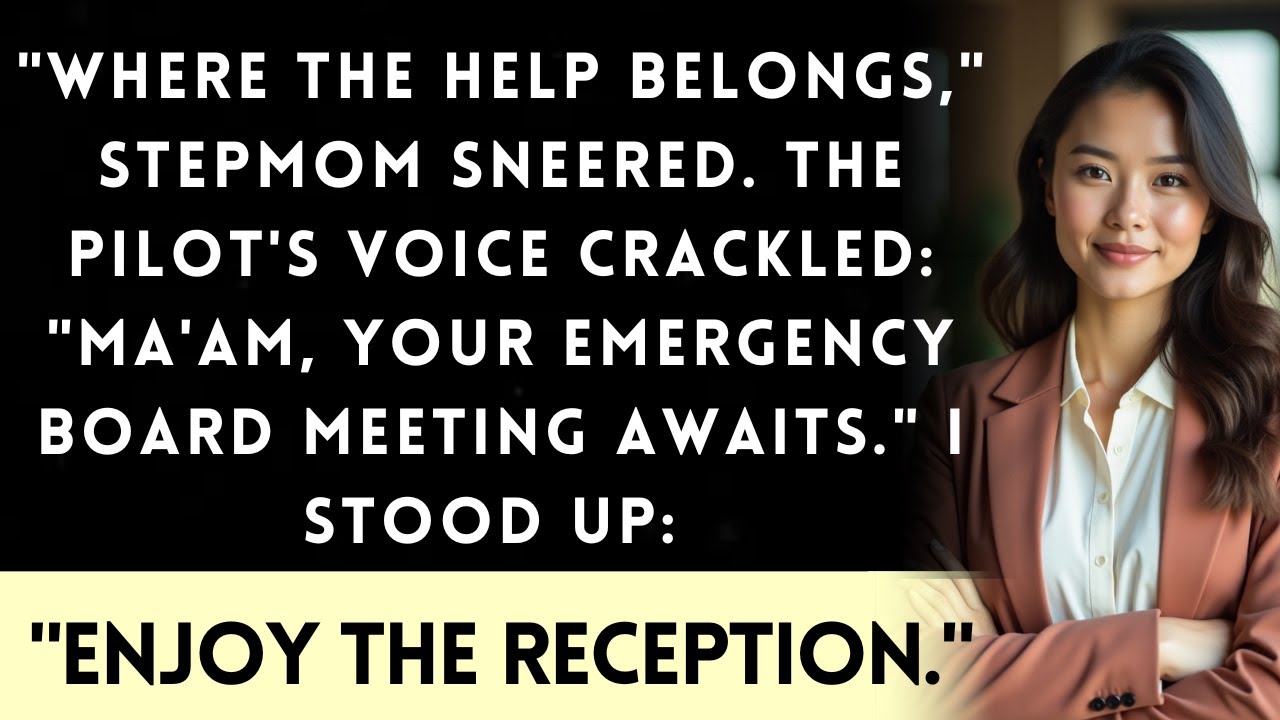 At Dad's Wedding, They Seated Me In The Kitchen—Then My Helicopter Landed