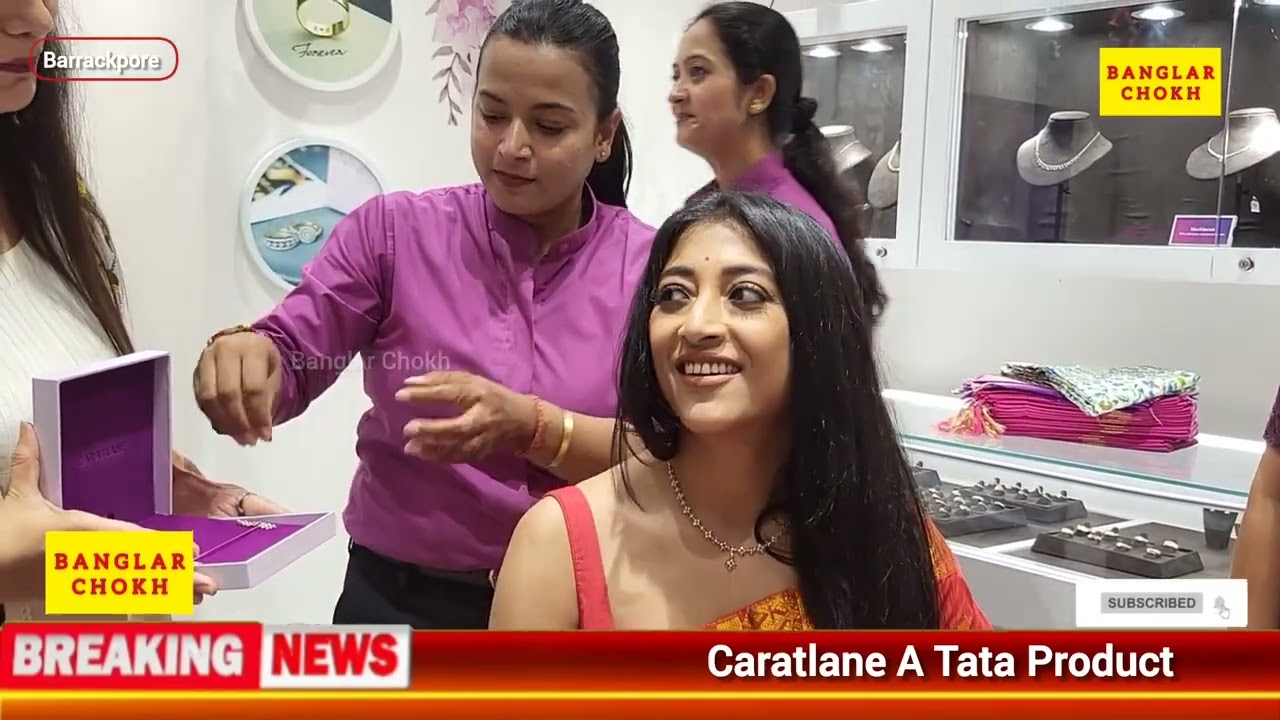 CARATLANE - A TATA PRODUCT LAUNCHES IT'S 25TH STORE IN BARRACKPORE WES BENGAL | JEWELLERY SHOWROOM 