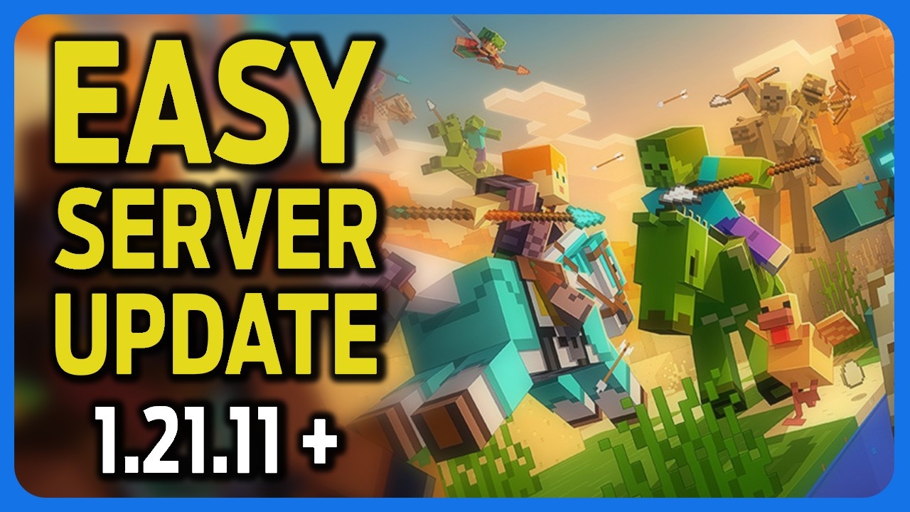 Update Your Minecraft Server to 1.21.11 in 5 Minutes! (Linux & Windows Guide)