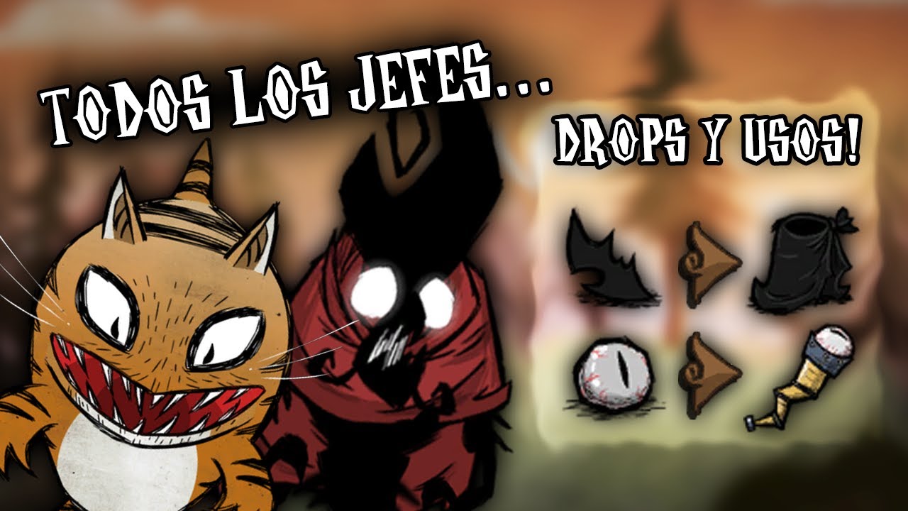 Todos los Drops de Jefes y Sus Usos | Don't Starve Shipwrecked & Hamlet