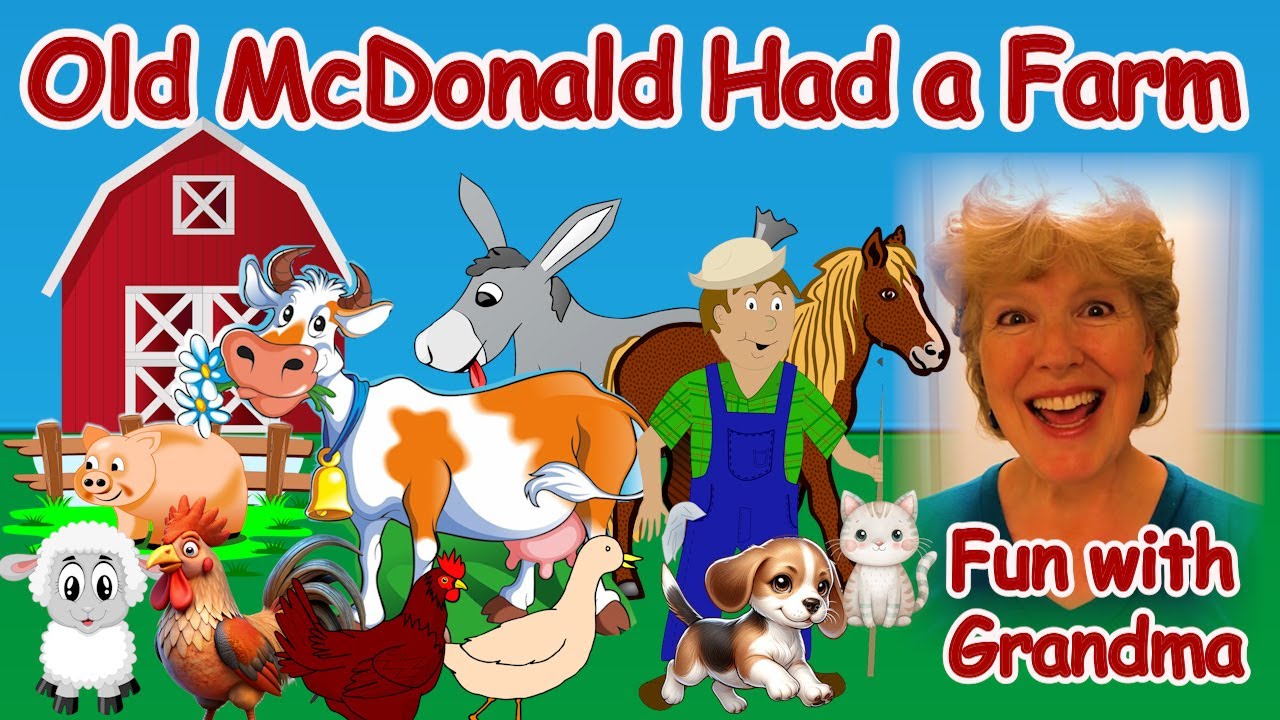 Let's Sing Old McDonald Had a Farm (Can you make the animal sounds?)