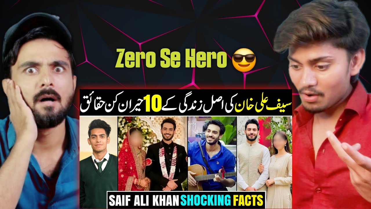 Indian Reaction On Top 8 Facts About Saif Ali Khan | Peshawar to Tamasha Stardom | Zero to Hero