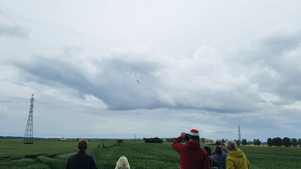 DDAY Parachute over Sannerville Drop zone, 5th june 2019