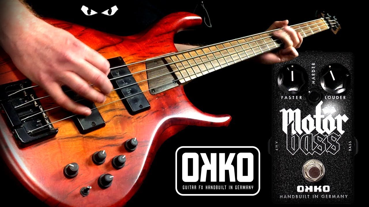 OKKO FX Motörbass Distortion - BASS Demo