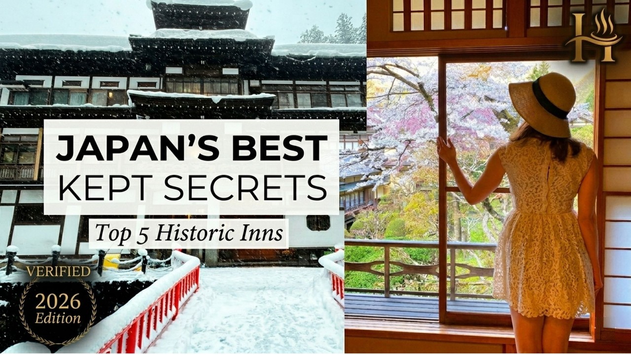 ♨️Best Traditional Ryokan in Japan: Top 5 Historic Onsen Hotels 2026 Guide 【日本溫泉旅館推薦】