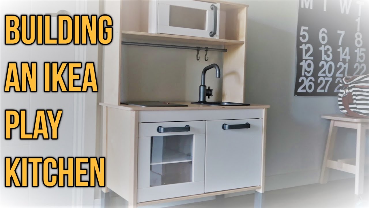 building an IKEA DUKTIG play kitchen