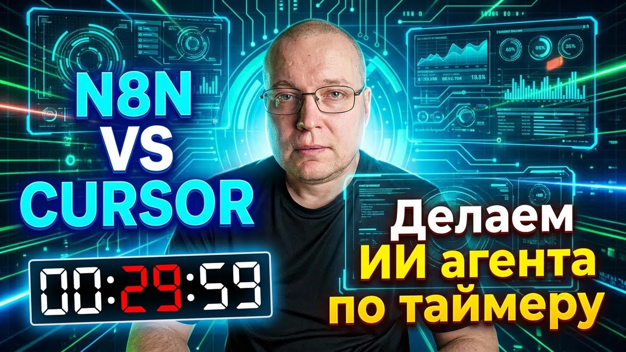 N8N vs. Cursor. Which is the fastest way to create a smart agent?