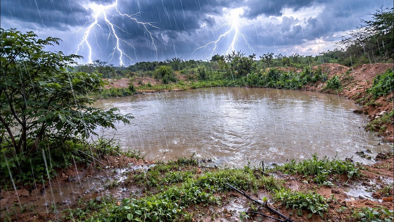 Pareceu um Dilúvio de tantas Chuvas no Sertão Nordestino dia 26/02