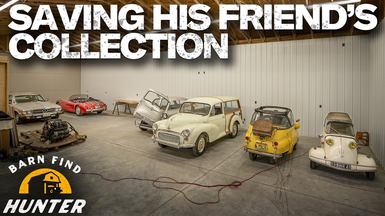 One Man Gifted Executor Of Car Collection By Best Friend | Barn Find Hunter