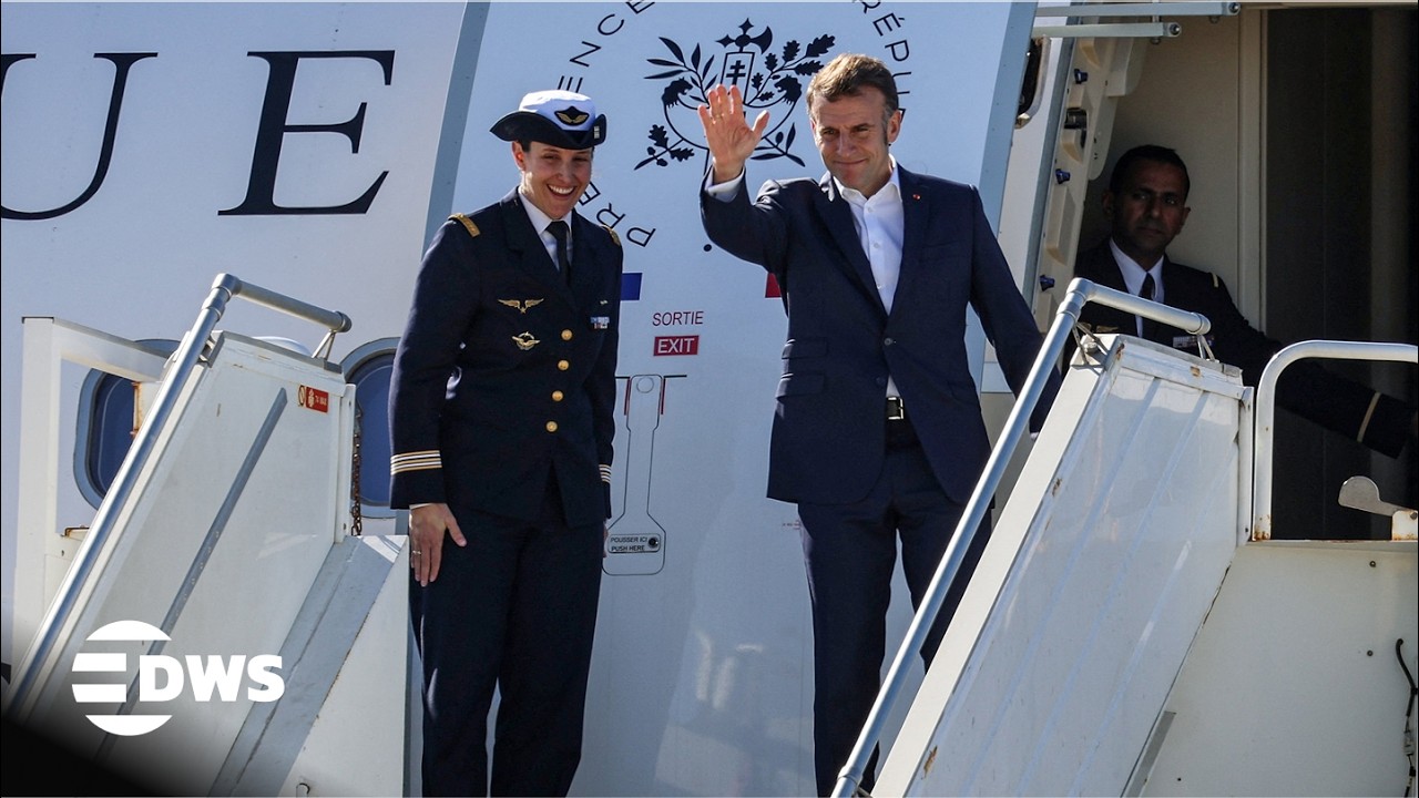 WATCH: Macron Boards Charles de Gaulle: French Naval Power on Full Display at Sea | AC15