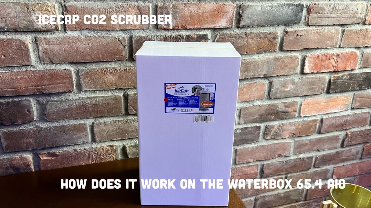 Installing the Icecap co2 scrubber on the waterbox 65.4 aio