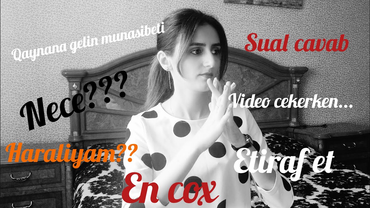 HARALIYAM? | USAQLARIN ADLARIN KIM QOYUB? | ETIRAF | SUAL CAVAB VIDEOSU
