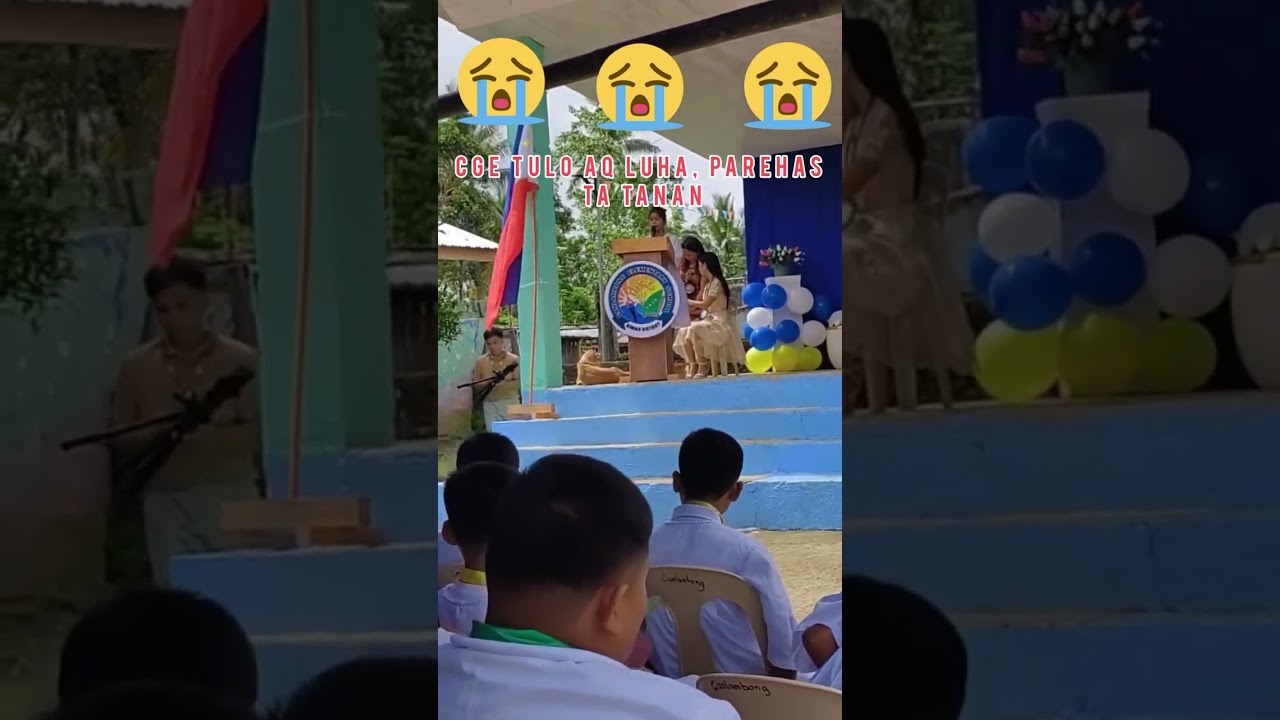 VIRAL GRADUATION SPEECH, 😭😭😭 NAKAKAIYAK TALAGA. VERY INSPIRING LIFE OF A STUDENT