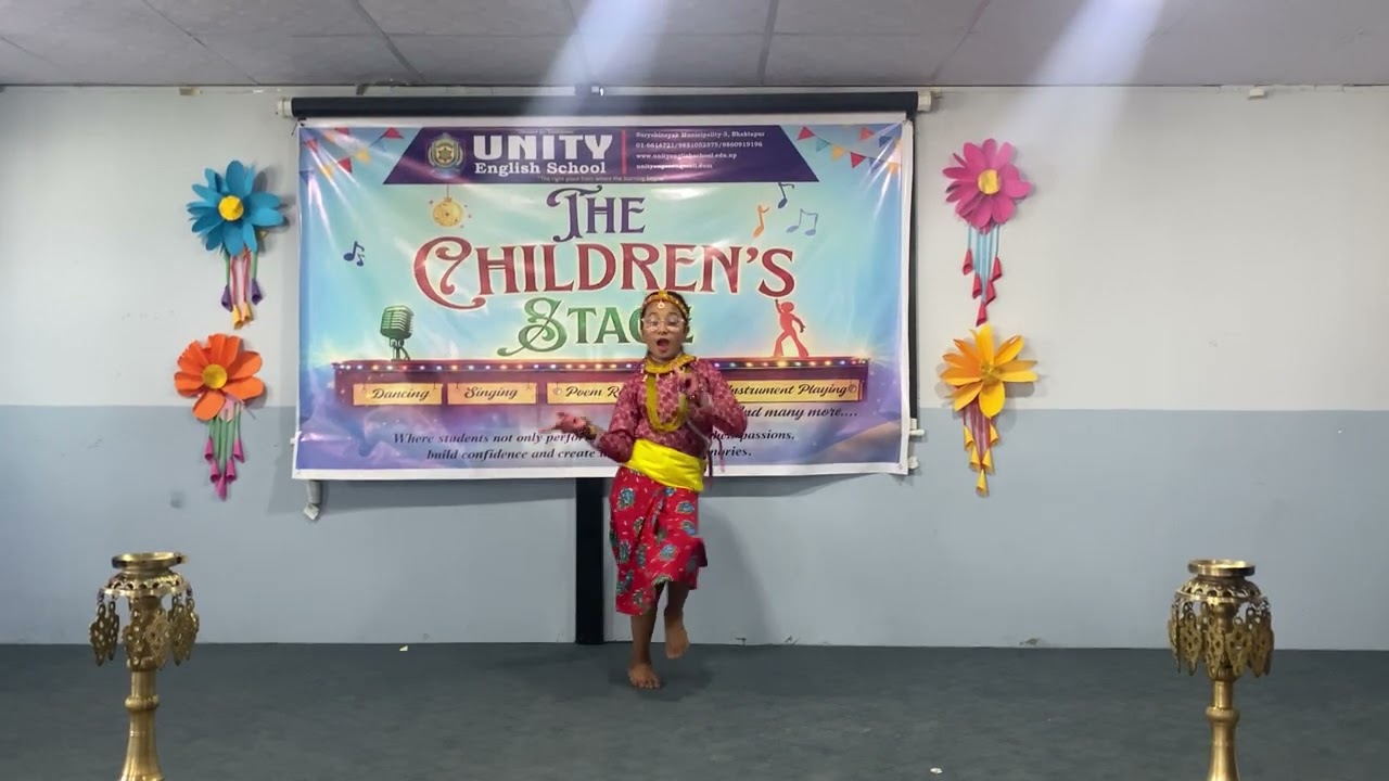 Dancing Competition || Audition Round || Aarushi Dotel #school #dance #folk #fyp