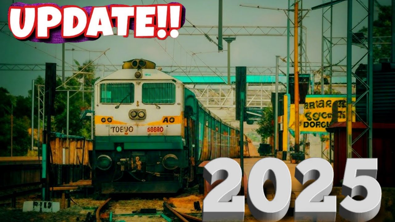 INDIAN TRAINZ SIMULATOR | NEW UPDATE AT DAY TIME #DAY #1million
