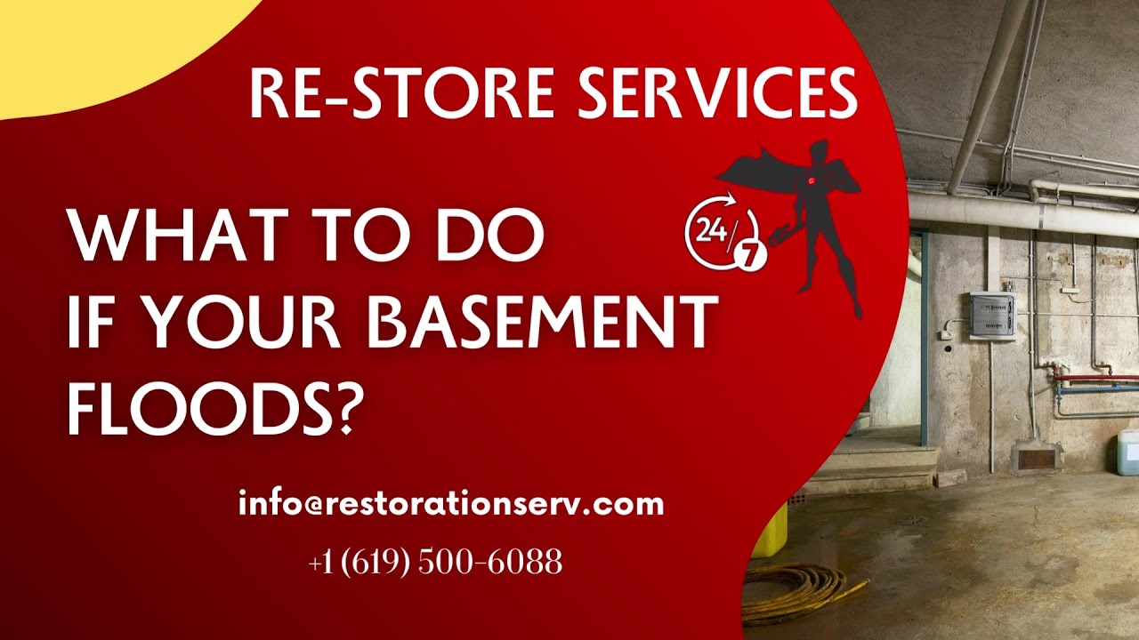 WHAT TO DO IF YOUR BASEMENT FLOODS?